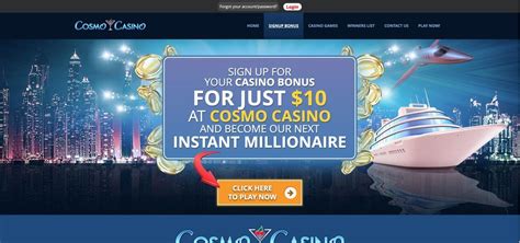 cosmo casino promotions/